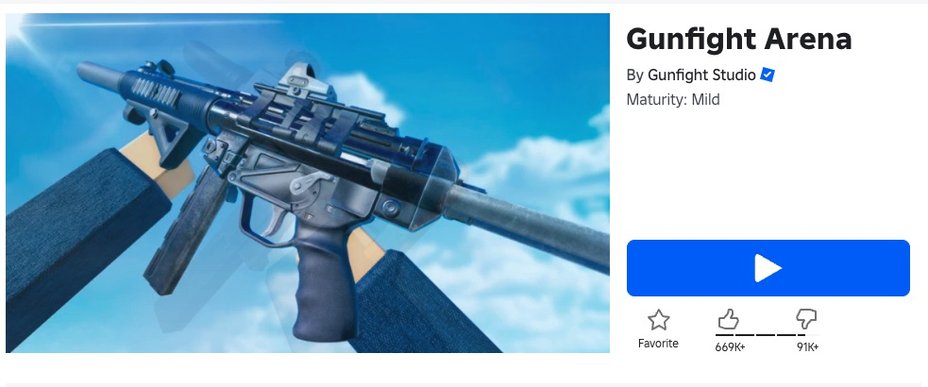 Exempel på spel i Roblox som är öppna för barn. Bild: Skärmdumpar från Roblox.